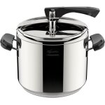 Marmite a pression la classica lagofusion, autocuiseur Ø 22 cm, capacit 7l, avec panier, livre de recettes ...