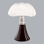 Martinelli luce minipipistrello lampe table brune
