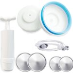 Mason jar - kit de scellage sous vide foodsaver, avec tuyau accessoire pour pots larges et rguliers