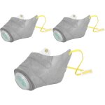 Masque anti - poussi�re pour chien, filtre a air, 3 masques pour chiots, bouche r�glable, respirant, ...