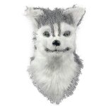 Masque de t�te de chien en latex, 4 couleurs, pour halloween, d�guisement, cosplay, f�te d'halloween ...