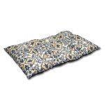 Matelas bomb� pour chien - polyester catania gris beige 55 x 90 cm