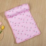 Matelas en forme de cuir oral elu pour chien et chat, coussin de caisse souple en polymre, lavable en ...