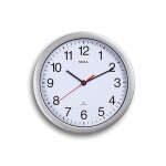 Maul horloge murale rc maulrun diam 25 cm contour argent