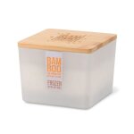 Maxi - bougie �co - responsable heart and home - sous bois givr�