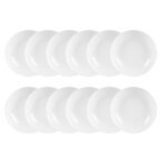 Maxi lot 12 assiettes creuses zen 20 cm