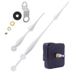 M�canisme d'horloge murale � main argent�e, kit de r�paration � faire soi - m�me, mouvement d'horloge ...