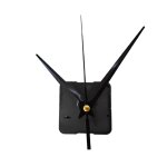 M�canisme d'horloge � quartz silencieux avec aiguilles noires - axe 18, 5mm, filetage 9, 5mm