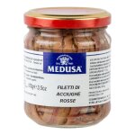 Medusa ansjovis filets en huile de qualit� sup�rieure, poisson sal� et savoureux, id�al pour ap�ritifs ...