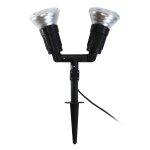 Megatron spot sur piquet cappi a deux lampes