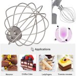 Mélangeur electrique a fouet en fil k45ww, fixation pour mélangeur a tête inclinée pour cuisine, tête ... Mélangeur electrique a fouet en fil k45ww, fixation pour mélangeur a tête inclinée pour cuisine, tête ...