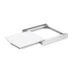 Meliconi base torre square l60 - kit d'empilage avec �tag�re coulissante