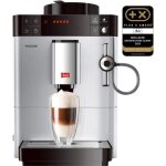 Melitta caffeo passione - machine  caf automatique avec buse vapeur cappuccino - 15 bar - argent