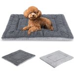 Memory foam matelas pour chien matelas de compagnie matelas de chien rversible doux coussin lavable ...