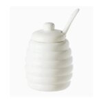 M�nage sucrier - unitable - p001101300 - porcelaine - blanc - 10 cm de hauteur