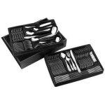 Menagere 84 pcs miroir coffret noir pradel excellence