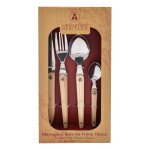 M�nag�re laguiole h�ritage 16pcs bois de fr�ne