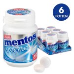 Mentos sweet mint white menthe fra�che bonbons sans sucre 6x60g - 360g pack fra�cheur menthol�e id�al ...