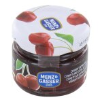 Menz & gasser confiture extra cerise 24 x 28g - saveur intense et fruit�, pot de 672g, id�al petit - ...