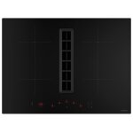 Mepamsa indu value recirculante 700 mm noir int�gr� 70 cm plaque avec zone � induction 4 zones hotte ...