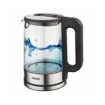Mesko home ms 1301b bouilloire 1, 7 l 2200 w noir, acier inoxydable, t
