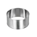 Metaltex lot de 2 cercles a p�tisserie en inox - Ø 8, 5 cm
