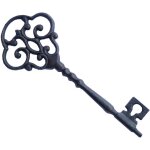 Mevronisshop - grande cl� d�corative romantique en fonte