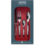 Mevronisshop - mnagre 16 pices design - set de couverts de table acier inox forgs massif 18 / 0 poli ...