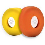 Mevronisshop - porte collier airtag pour chien, etui de collier en silicone airtag d�apple, etui anti ...