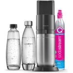 Mevronisshop - sodastream duo machine  eau ptillante et soda pour carafe en verre pack 1 carafe en ...