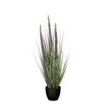Mica decorations eremurus � gazon artificiel en pot � fausse plante interieur � plantes artificielles ...