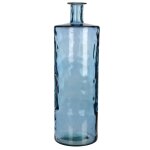Mica decorations guan vase de bouteille - h75 x �25 cm - bleu