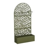 Mica decorations sapri support pour plantes - jardini�re avec treillis pour plantes grimpantes - support ...