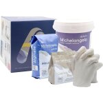 Michelangelo premium couple hand casting kit - complete set with alginate, chalk and graduated carafe ... Michelangelo premium couple hand casting kit - complete set with alginate, chalk and graduated carafe ...