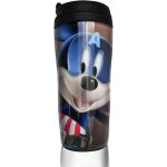 Mickey minnie coffee mug water cup travel mug reusable leak proof with lid for 350 ml(cup bottom thickened ...