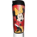 Mickey mouse travel coffee mugs double wall vacuum tumblers insulated thermos mug - 12 oz