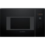 Micro - ondes bosch bfl423mb1f - s�rie 4 - encastrable - 800 w - 20 l - noir