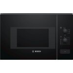 Micro - ondes bosch bfl520mb0 - série 4 - encastrable - 800 w - 20 l - noir Micro - ondes bosch bfl520mb0 - série 4 - encastrable - 800 w - 20 l - noir