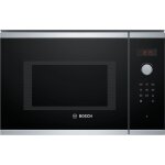 Micro - ondes bosch bfl553ms0 - s�rie 4 - encastrable - 900 w - 25 l - inox
