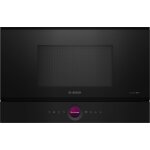 Micro - ondes bosch bfl9221b1 - s�rie 8 - encastrable - 900 w - 21 l - noir