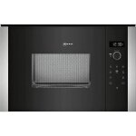 Micro ondes encastrable neff hlawd23n0 - micro - ondes integrable inox et noir - 20 litres - 800 w