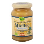 Mielbio miel bio fleurs 300g - miel naturel, pur, certifi� biologique, saveur douce et florale, produit ...