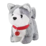 Mignon electrique teddy corgi peluche jouet chien lapin queue remuant bout a bout jouet cadeau