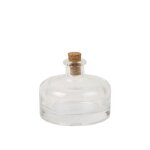 Mignonette verre bouchon liege 40ml 6x5cm