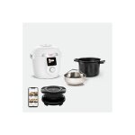 Mijoteur moulinex cookeo wifi 9 - en - 1 + couvercle air fryer extra crisp yy5855fb