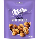 Milka mini cookies biscuits chocolat au lait 110g