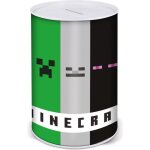 Minecraft - tirelire en m�tal - h 15 cm x d 10cm