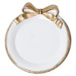 Mini assiette a dessert crative, sous - verre, assiette a bijoux, n?ud rond, dcoration artisanale, ...