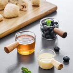 Mini assiette a sauce avec manche en chardon de lait, assiette a fruits de style japonais, sauce au vinaigre, ...