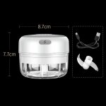 Mini broyeur electrique a ail et gingembre, avec chargeur usb, coupe - l�gumes, outils m�nagers